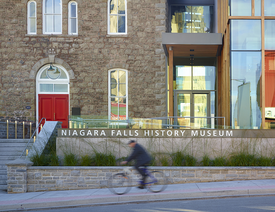 Niagara Falls History Museum heritage Moriyama Teshima architect architecture design construction building