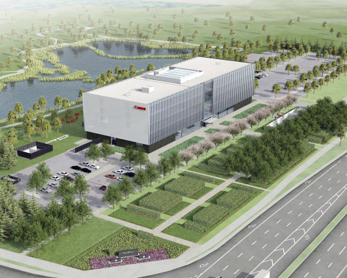 Canon Canada Headquarters Construction Milestone