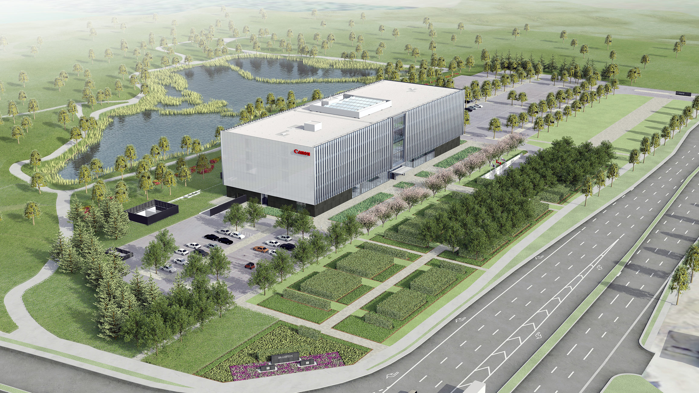 Canon Canada Headquarters Milestone