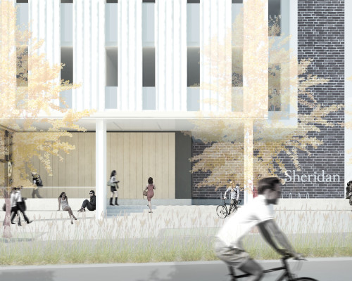 Construction underway, bridge structure in place at Sheridan