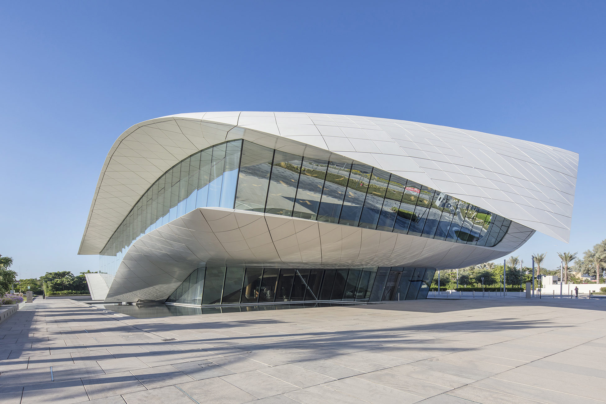 Etihad Museum Dubai Moriyama Teshima Architects Canadian architecture design UAE parametric building culture curve