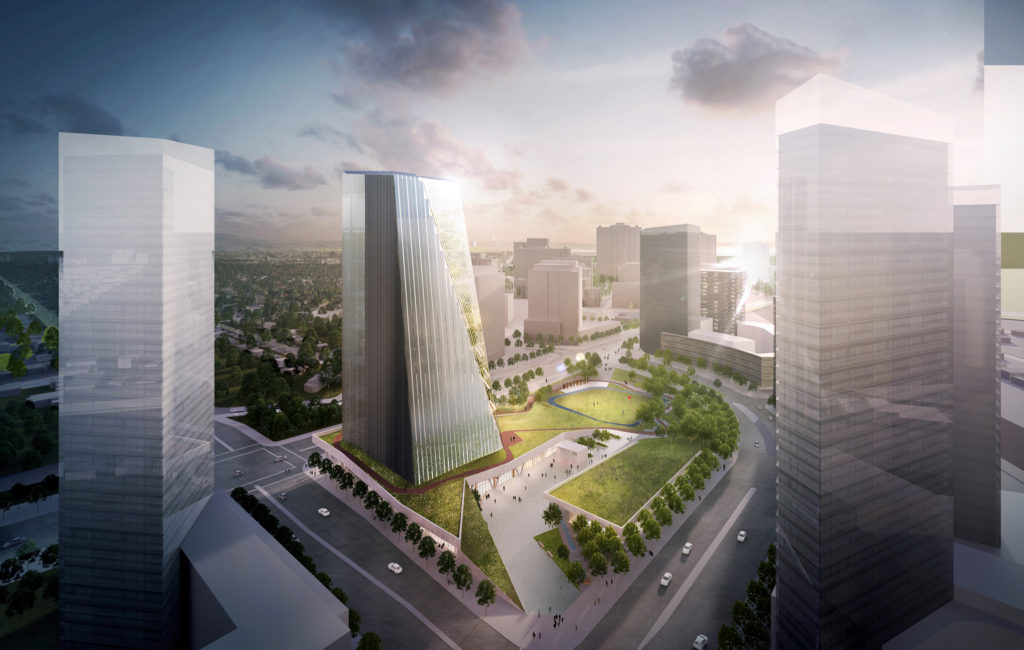 Etobicoke Civic Centre Design Competition - Moriyama & Teshima Architects