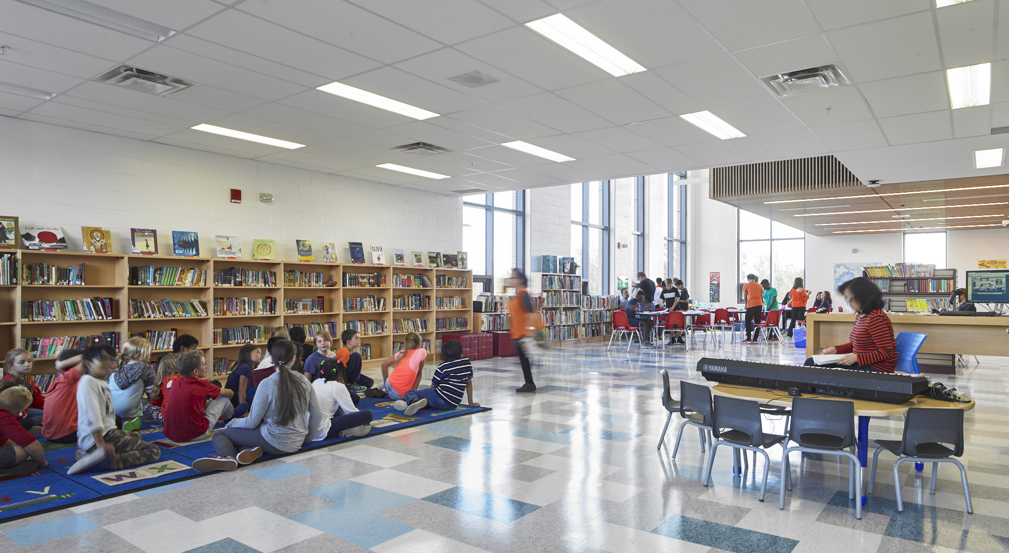 Holy Trinity Catholic School Toronto District Education Board Moriyama Teshima architect architecture design building construction brick Lakeshore Lake Ontario Humber College Colonel Samuel Smith Park