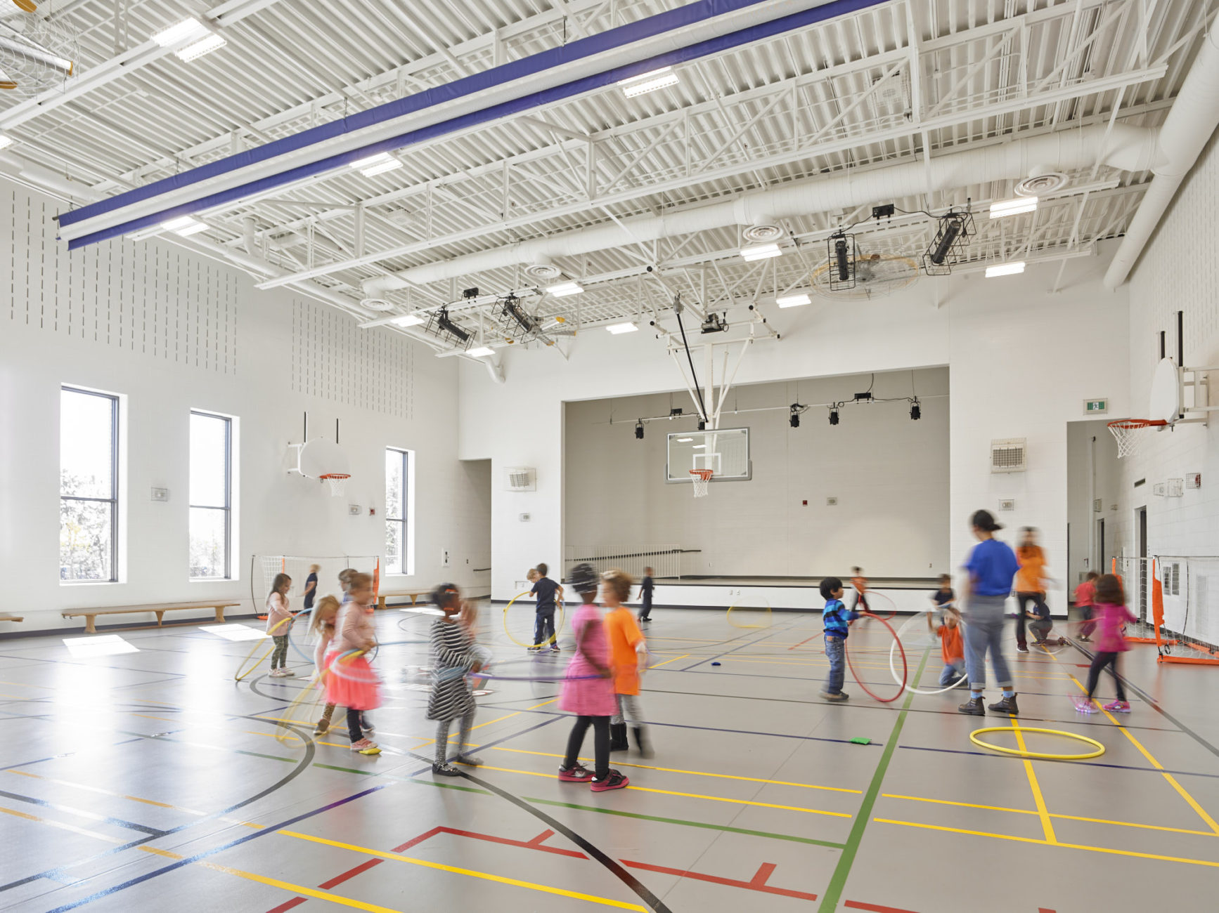 Holy Trinity Catholic School Toronto District Education Board Moriyama Teshima architect architecture design building construction brick Lakeshore Lake Ontario Humber College Colonel Samuel Smith Park