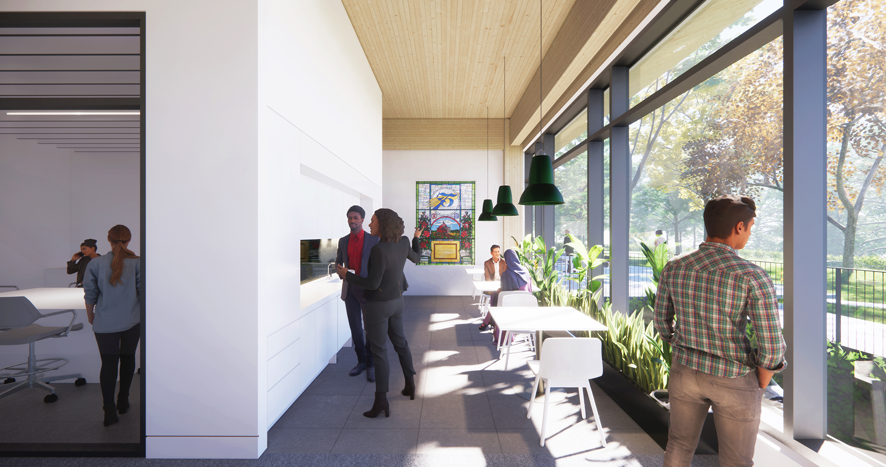 Ontario Secondary School Teachers' Federation Headquarters Moriyama Teshima Architects architecture mass timber Toronto construction