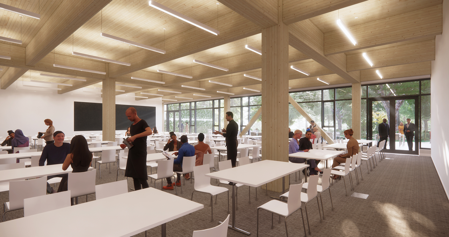 Ontario Secondary School Teachers' Federation Headquarters Moriyama Teshima Architects architecture mass timber Toronto construction