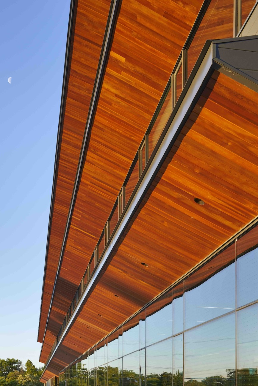 mass timber Moriyama Teshima architect architecture construction Toronto Ontario Canada wood OSSTF