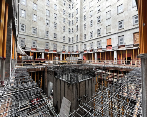 West Memorial Building Construction