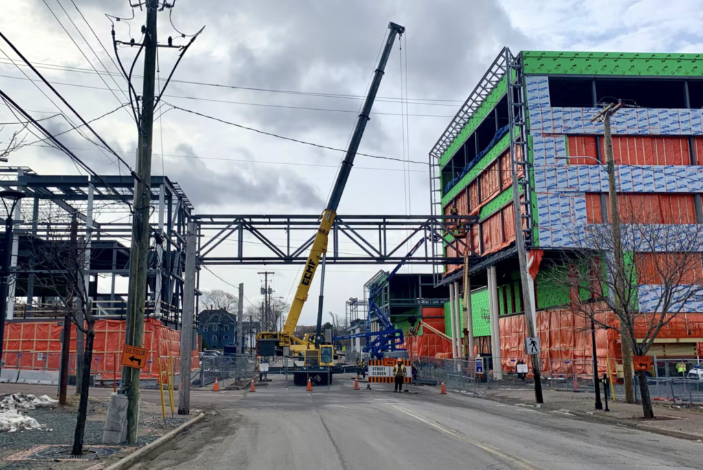 Nova Scotia Community College Sydney Waterfront Campus - Construction