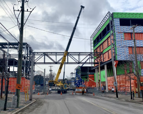Nova Scotia Community College Sydney Waterfront Campus – Construction