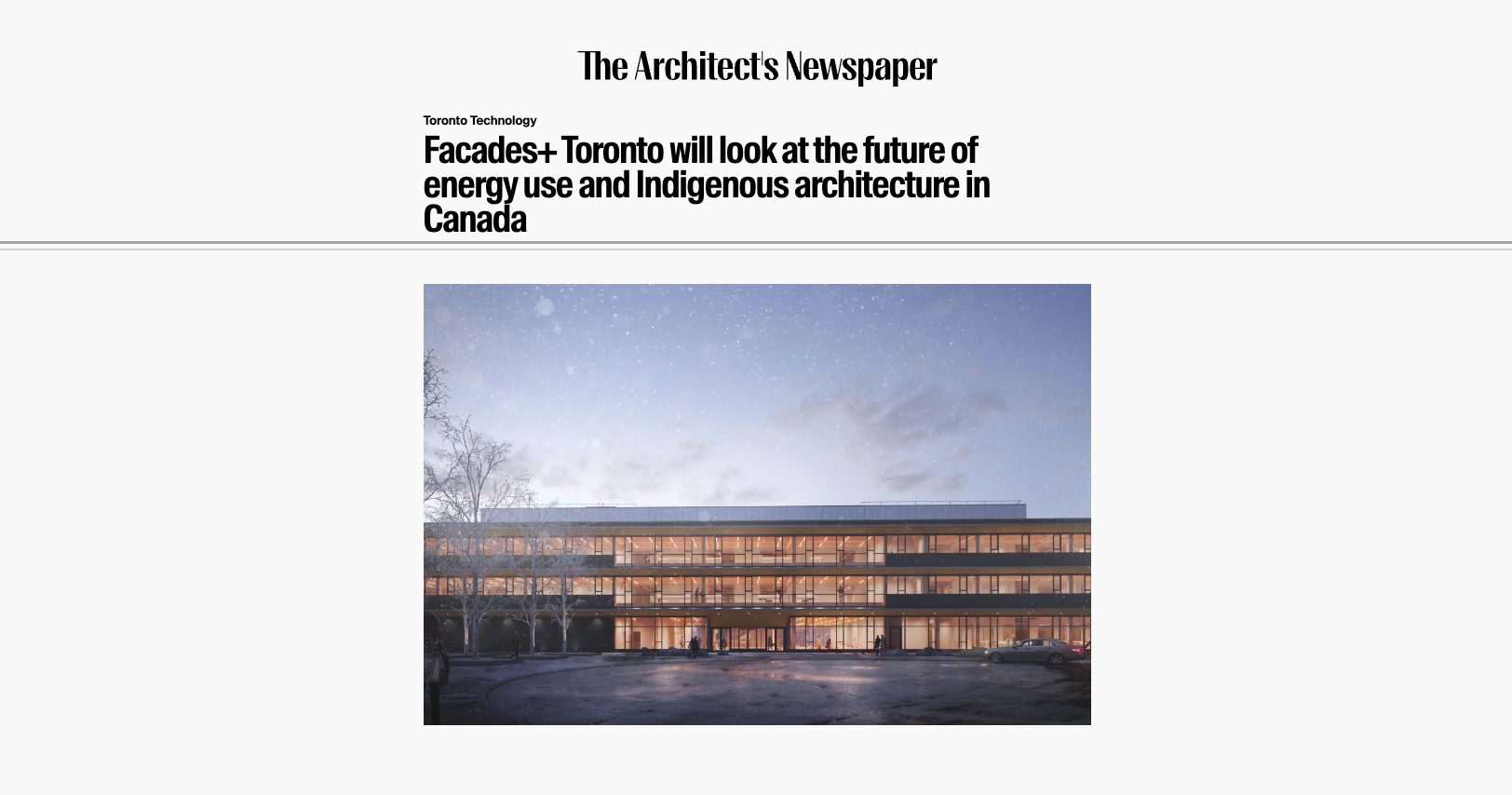 Facades+ Conference Getting Press – Register to Attend!