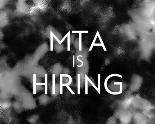 MTA is Hiring a Contract Administrator!