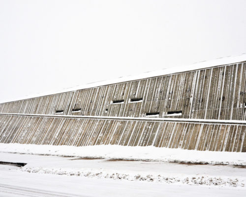 Canadian War Museum in Snow