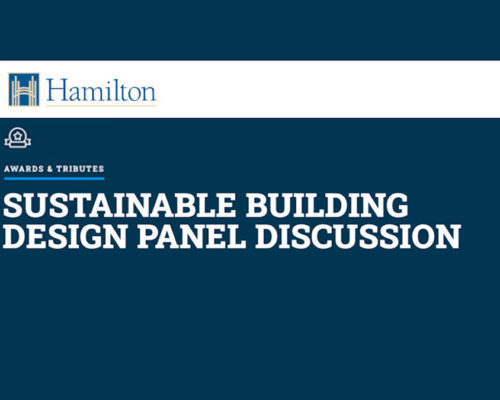 Olivia Keung Presenting on Sustainable Building Design