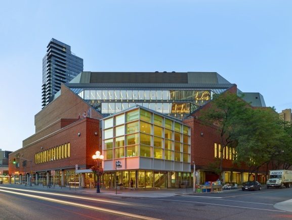 Toronto Reference Library building architecture Moriyama Teshima Yorkville postmodern design
