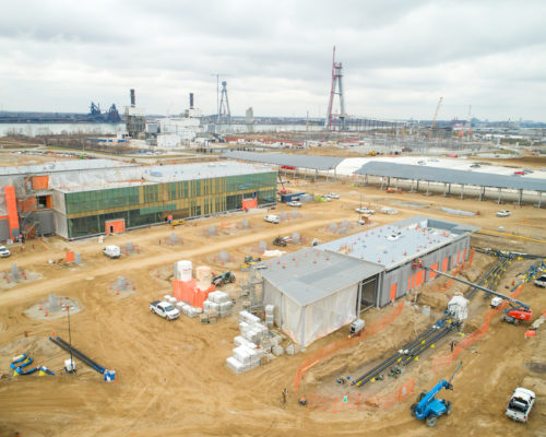 Canadian Port of Entry Construction Flyover Video