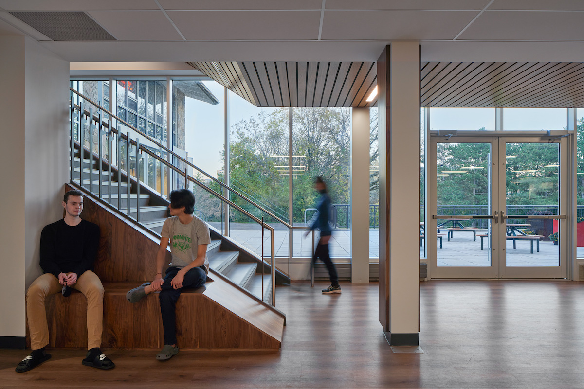 Conrad Grebel University Waterloo Ontario Canada Moriyama Teshima architect building architecture design renovation addition