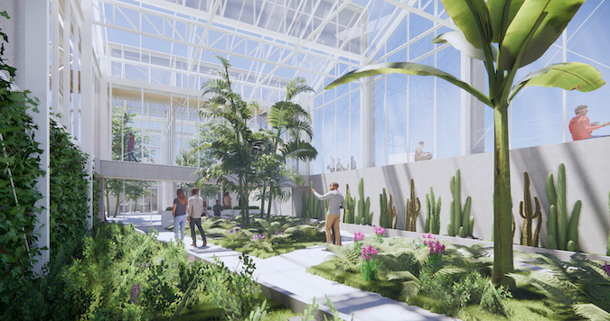 McMaster University Life Sciences building greenhouse plant Moriyama Teshima architect architecture Hamilton Ontario design