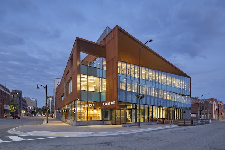 Place des Arts Moriyama Teshima Architect architecture Sudbury Ontario Canada Toronto theatre design