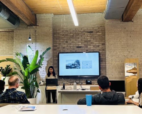 Rutuja Presents her Thesis Project to the Office