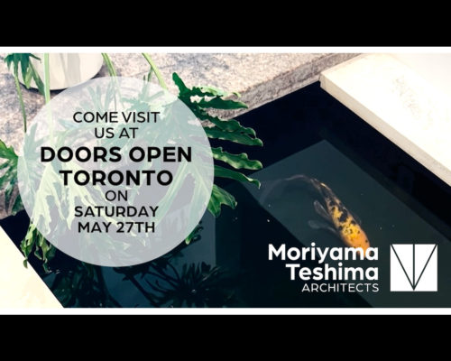 Come Visit Us at Doors Open Toronto!