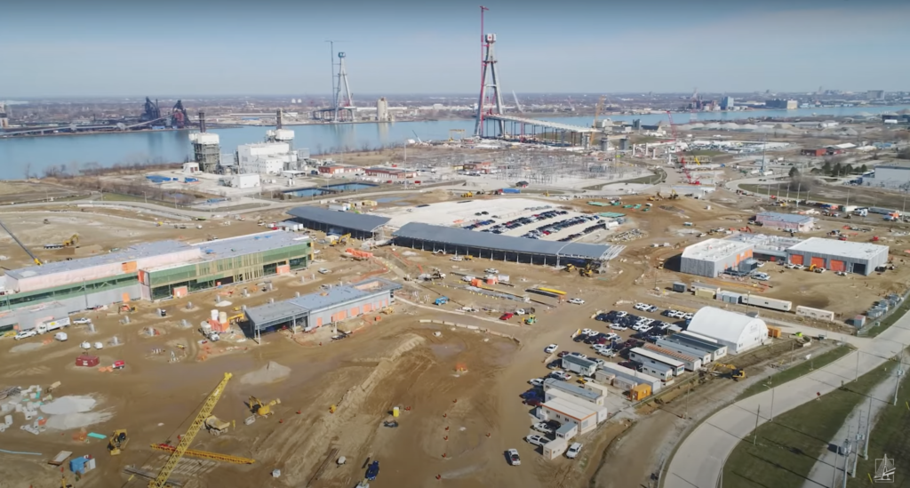Construction Update for the Canadian Port of Entry at the Gordie Howe