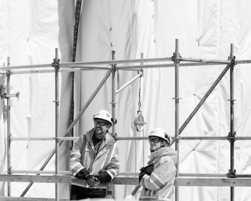 West Memorial Building Rehabilitation Construction Photos