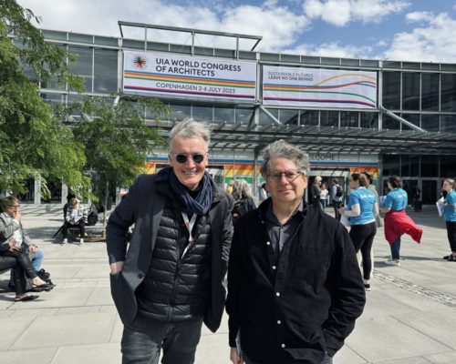 Diarmuid Nash and Brian Rudy Attend the International Union of Architects Congress