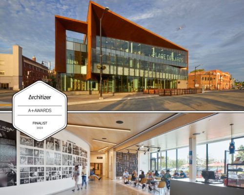 Place des Arts Finalist in 2024 Architizer A+ Awards