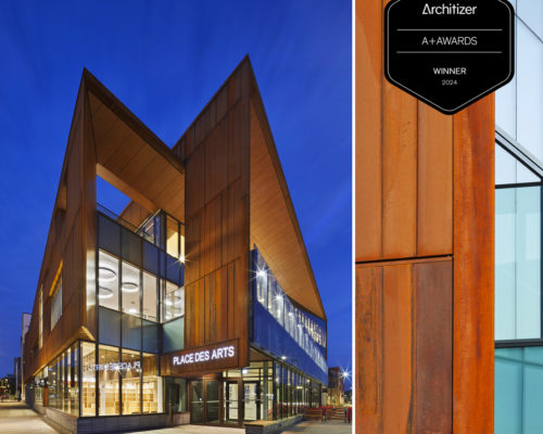 Place des Arts Selected as Jury Winner in Architizer A+Awards!