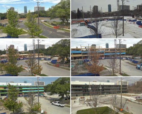 OSSTF Construction Time-Lapse