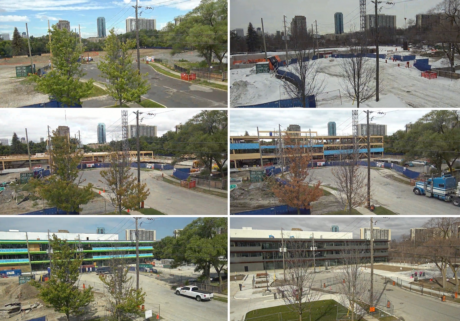 OSSTF Construction Time-Lapse