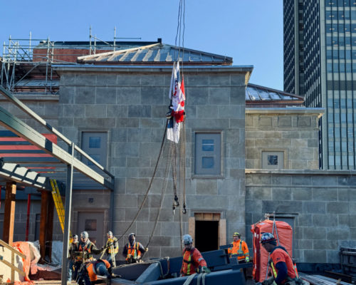 West Memorial Building Construction in 2024